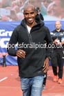 Mo Farah introduced to the crowd at the Great North CityGames. Photos: David T. Hewitson/Sports for All Pics